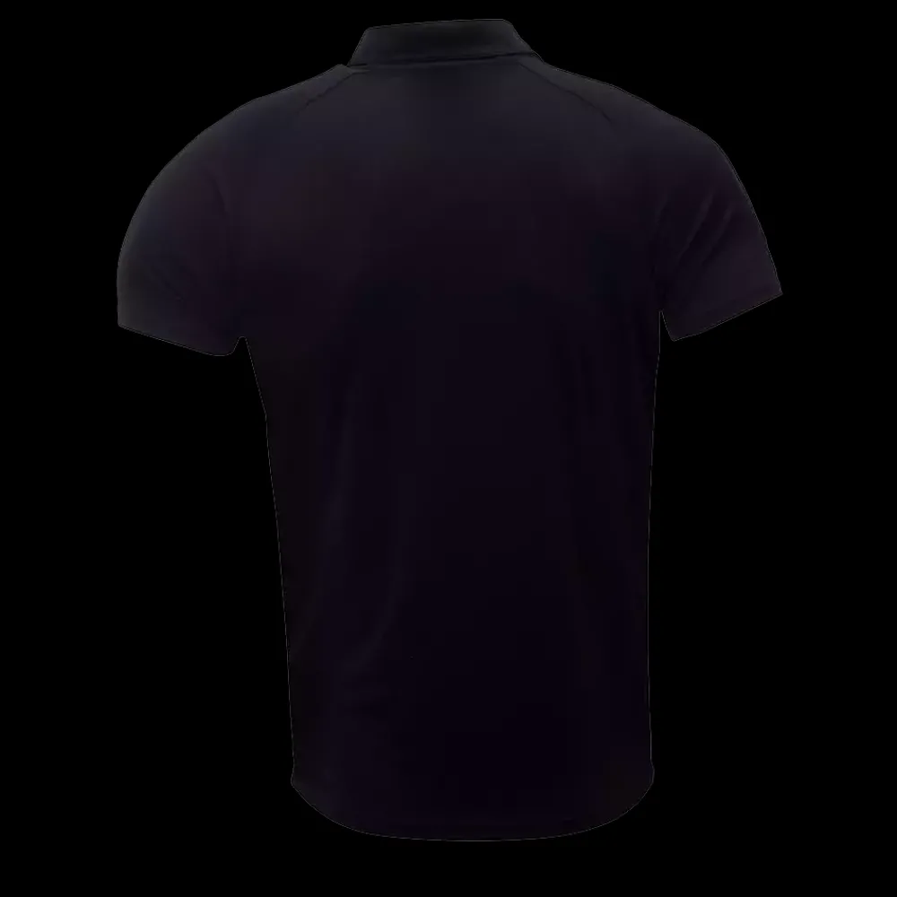 Online 2117 of Sweden Froseke Tech Polo - Herre Polo T-Shirt Sort