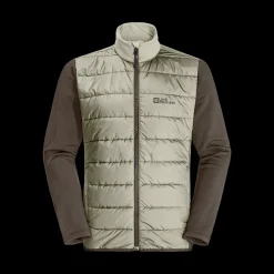 Best Jack Wolfskin Glaabach 3in1 Jacket - Herre Vinterjakke Grøn