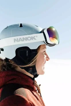 Fashion Nanok Goggle Magnet, Sr. - Voksen Skibriller Hvid