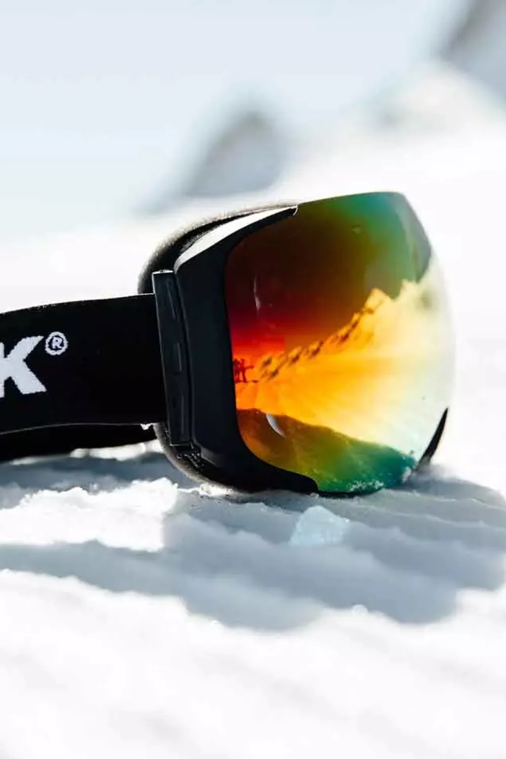 Fashion Nanok Goggle Magnet, Sr. - Voksen Skibriller Sort