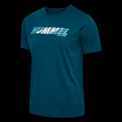 Outlet Hummel Graphic Bold T-Shirt - Herre T-Shirt Blå