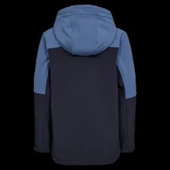 Clearance Nanok Guy 25, Jr - Børne Softshell Jakke Blå