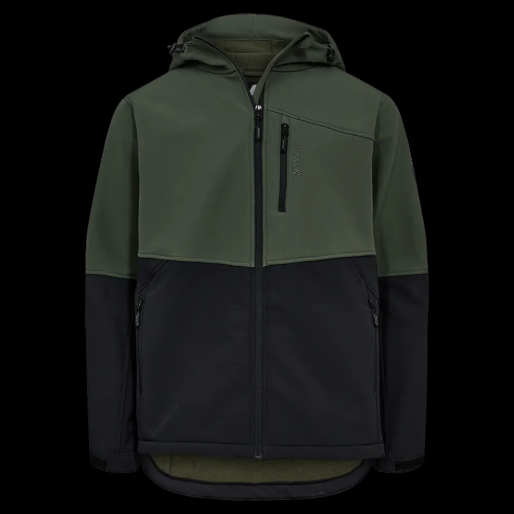 Discount Nanok Guy 25, Sr - Herre Softshell Jakke Grøn