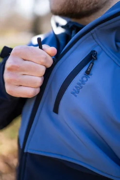 Discount Nanok Guy 25, Sr - Herre Softshell Jakke Blå