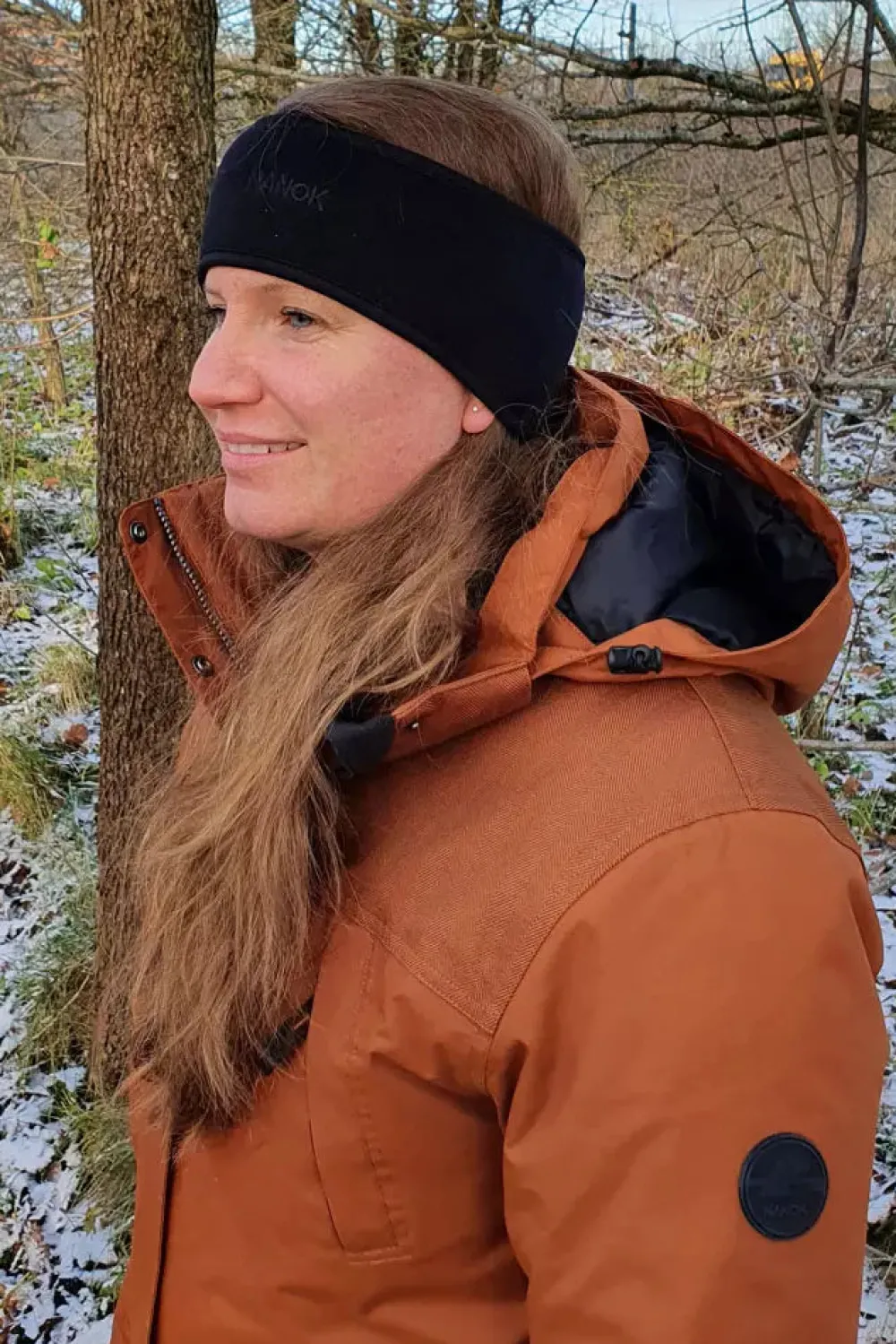 Hot Nanok Headband - Voksen Pandebånd Sort