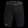 Online Under Armour HeatGear Armour Long Shorts - Herre Sportsundertøj Sort