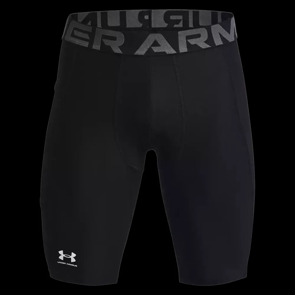 Online Under Armour HeatGear Armour Long Shorts - Herre Sportsundertøj Sort