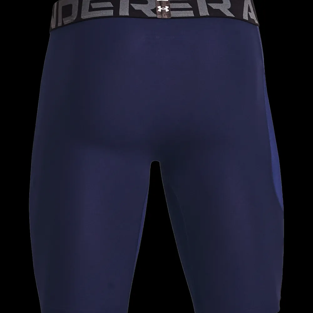 Outlet Under Armour HeatGear Armour Long Shorts - Herre Sportsundertøj Blå