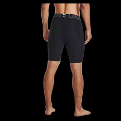 Online Under Armour HeatGear Armour Long Shorts - Herre Sportsundertøj Sort