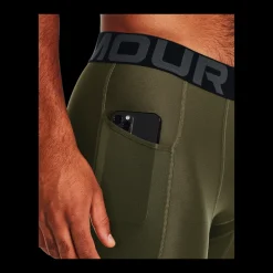New Under Armour Heatgear Armour Shorts - Herre Kompressions Shorts Army
