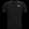 Online Under Armour HeatGear Short Sleeve - Herre Sportsundertøj Sort