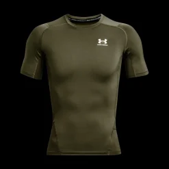 New Under Armour HeatGear Short Sleeve - Herre Sportsundertøj Army