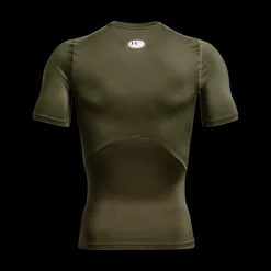 New Under Armour HeatGear Short Sleeve - Herre Sportsundertøj Army