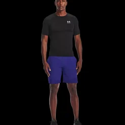 Online Under Armour HeatGear Short Sleeve - Herre Sportsundertøj Sort