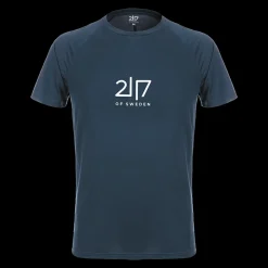 Fashion 2117 of Sweden Huli Short Sleeve Tee - Herre T-shirt Blå