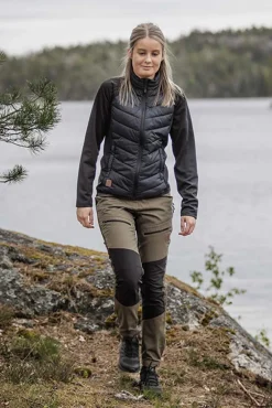 Fashion X-Trail Hybrid Jacket W - Dame Fritidsjakke Sort