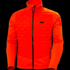 Clearance Helly Hansen Hybrid Stretch Ins Jacket - Herre Fritidsjakke Orange