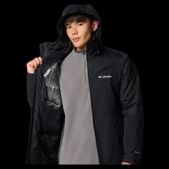 Discount Columbia Iceberg Point II Jacket - Herre Ski- og Vinterjakke Sort