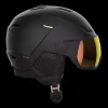 Online Salomon Icon LT Visor Photo - Skihjelm med skibrille Sort