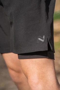 Online Nico 2 in 1 Shorts 25, Sr - Herre Træningsshorts Sort
