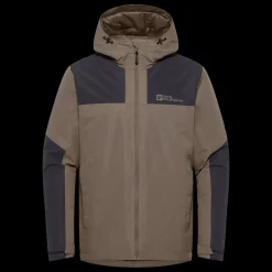 Sale Jack Wolfskin Jasper Ins Jacket - Herre Vinterjakke Brun