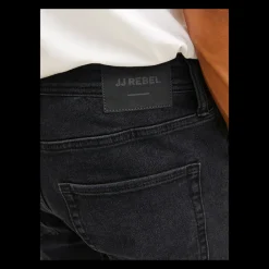 Discount JJ REBEL Adam Jeans Black NOOS - Herre Bukser Sort