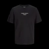 Hot JJ REBEL Jeans Rebel Print Tee SS - Herre T-Shirt Sort