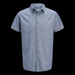Fashion JJ REBEL Moss Sunny Shirt - Herre Skjorte Blå