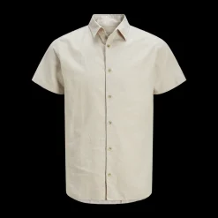 Hot JJ REBEL Moss Sunny Shirt - Herre Skjorte Sand