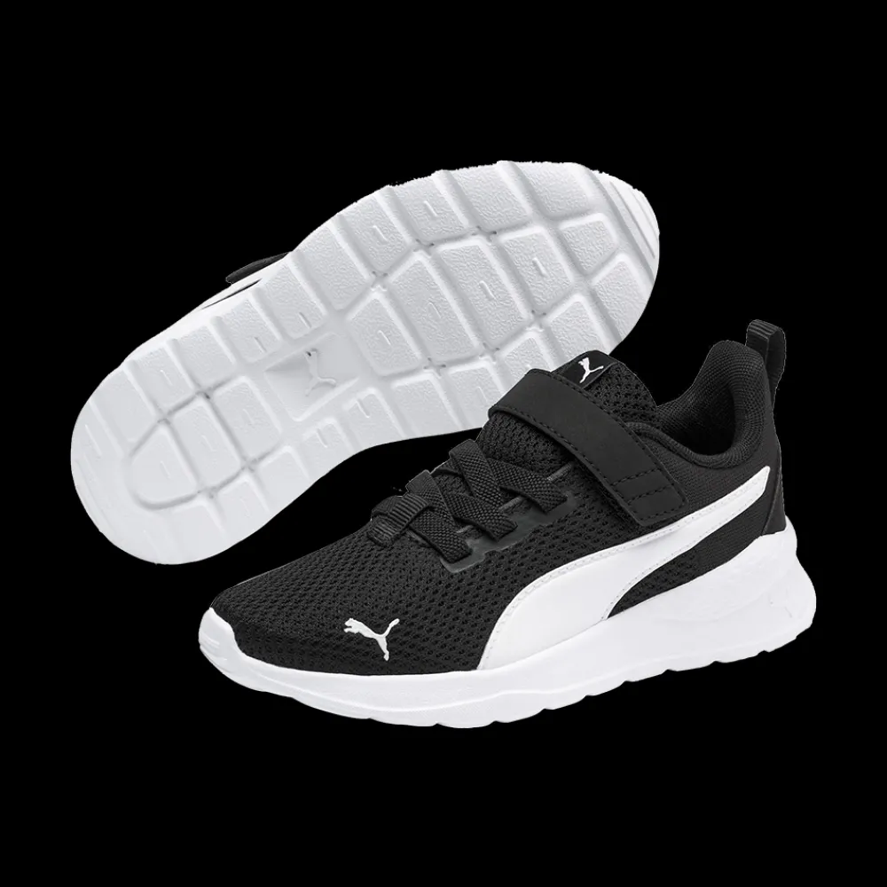 Fashion Puma Jr Anzarun Lite - Børne Fritidssko Sort