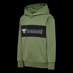 Discount Hummel Jr Atlas Hoodie - Børne Sweatshirt Grøn