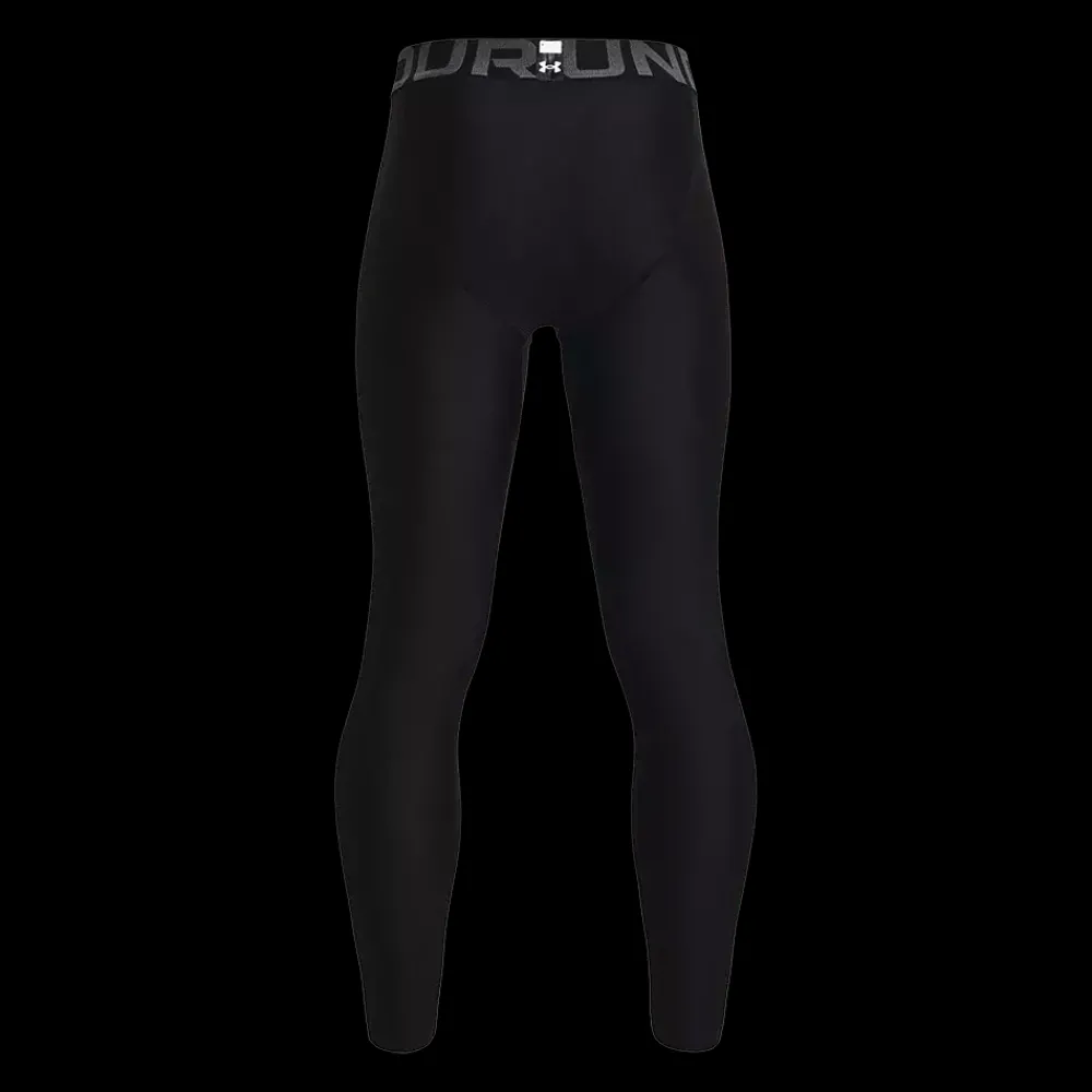 Outlet Under Armour Jr B HG Armour Tights - Børne Tights Sort