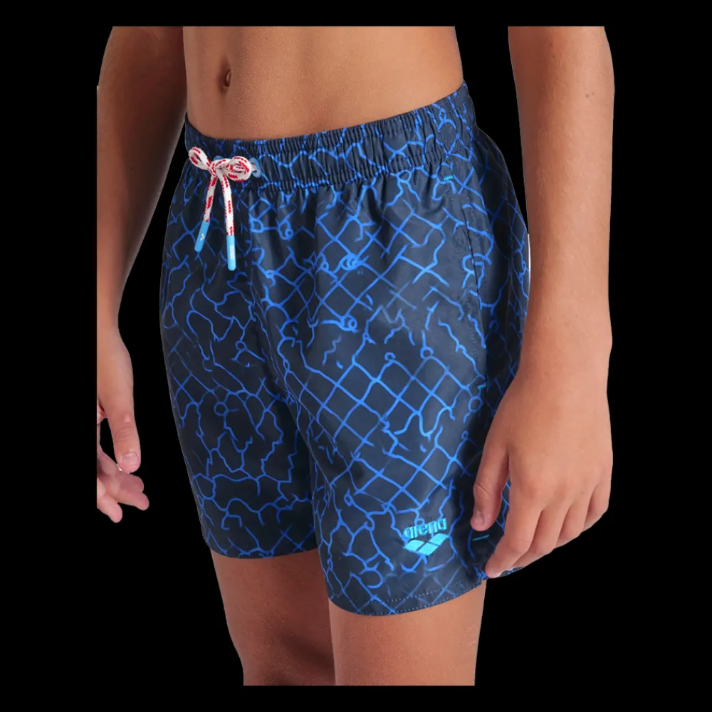 Sale Arena Jr Beach Surf Shorts - Drenge Badeshorts Blå