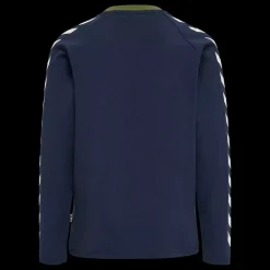 Outlet Hummel Jr Boys LS T-Shirt - Børne Bluse Grøn
