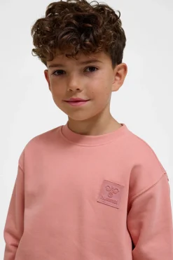 Sale Hummel Jr Clean Crew Sweat - Børne Sweatshirt Lyserød