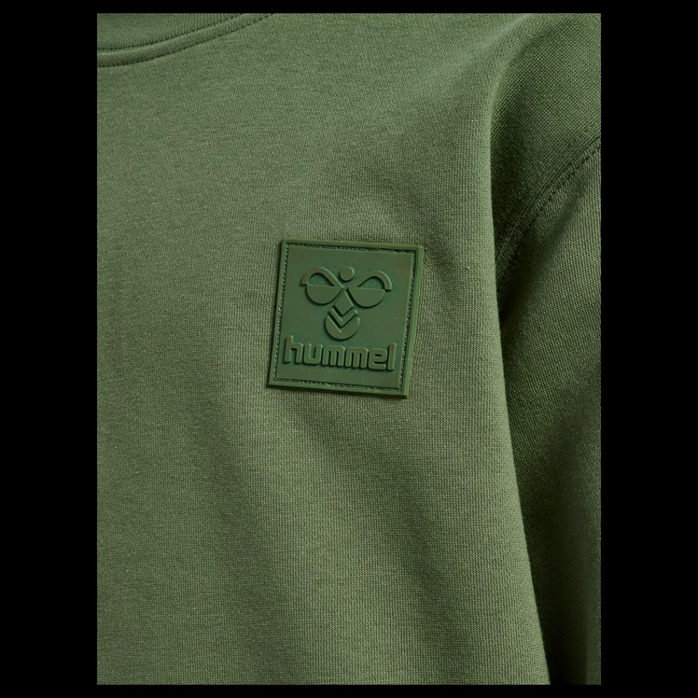 Online Hummel Jr Clean Crew Sweat - Børne Sweatshirt Grøn