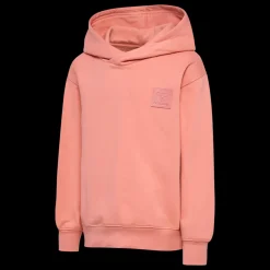 Discount Hummel Jr Clean Hoodie - Børne Sweatshirt Lyserød