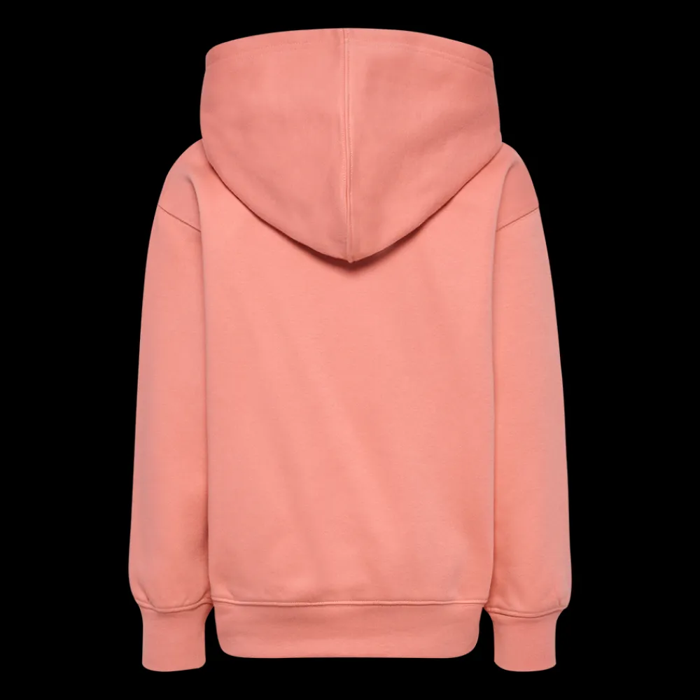 Discount Hummel Jr Clean Hoodie - Børne Sweatshirt Lyserød