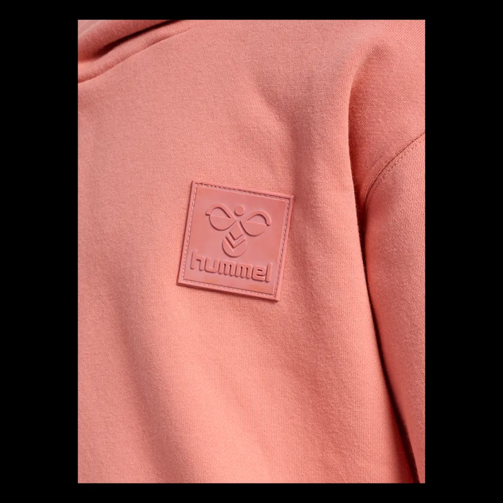 Discount Hummel Jr Clean Hoodie - Børne Sweatshirt Lyserød