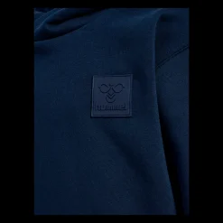 Best Hummel Jr Clean Hoodie - Børne Sweatshirt Blå