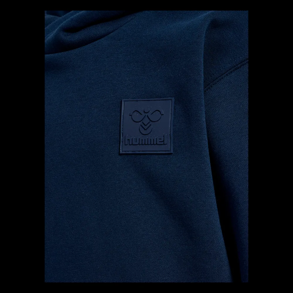 Best Hummel Jr Clean Hoodie - Børne Sweatshirt Blå