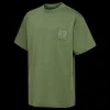 New Hummel Jr Clean T-Shirt - Børne T-Shirt Grøn