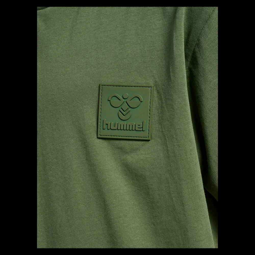 New Hummel Jr Clean T-Shirt - Børne T-Shirt Grøn