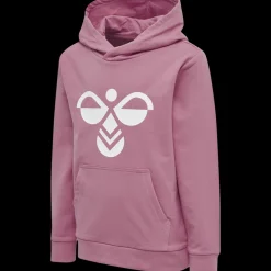 Best Hummel Jr Cuatro Hood - Børne Sweatshirt Pink