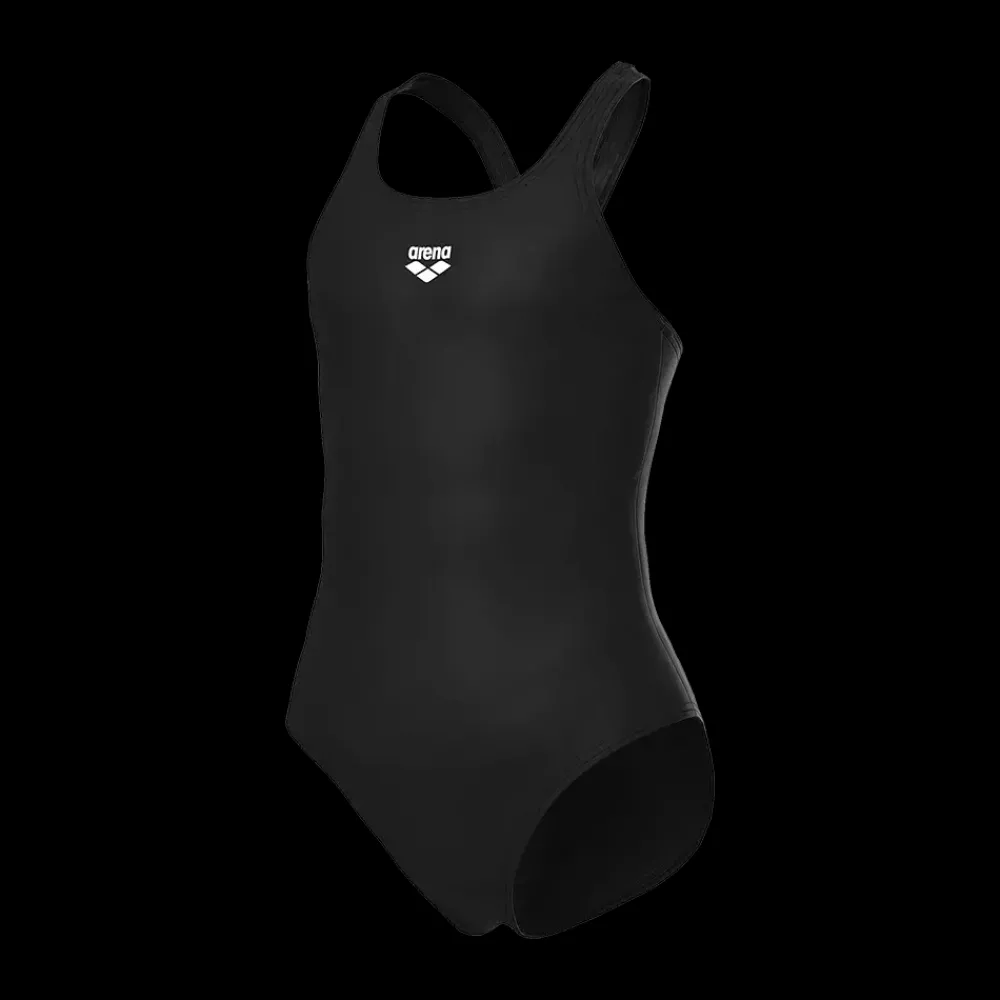 New Arena Jr Dynamo Suit - Pige Badedragt Sort