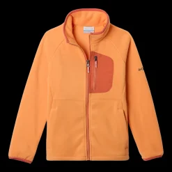 Best Columbia Jr Fast Trek Fleece - Børne Fleecetrøje Orange
