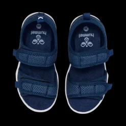 Outlet Hummel Jr Flash Sandal - Børne Sandaler Blå