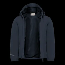 Fashion Jack Wolfskin Jr Flaze Jacket - Børne Funktionsjakke Blå