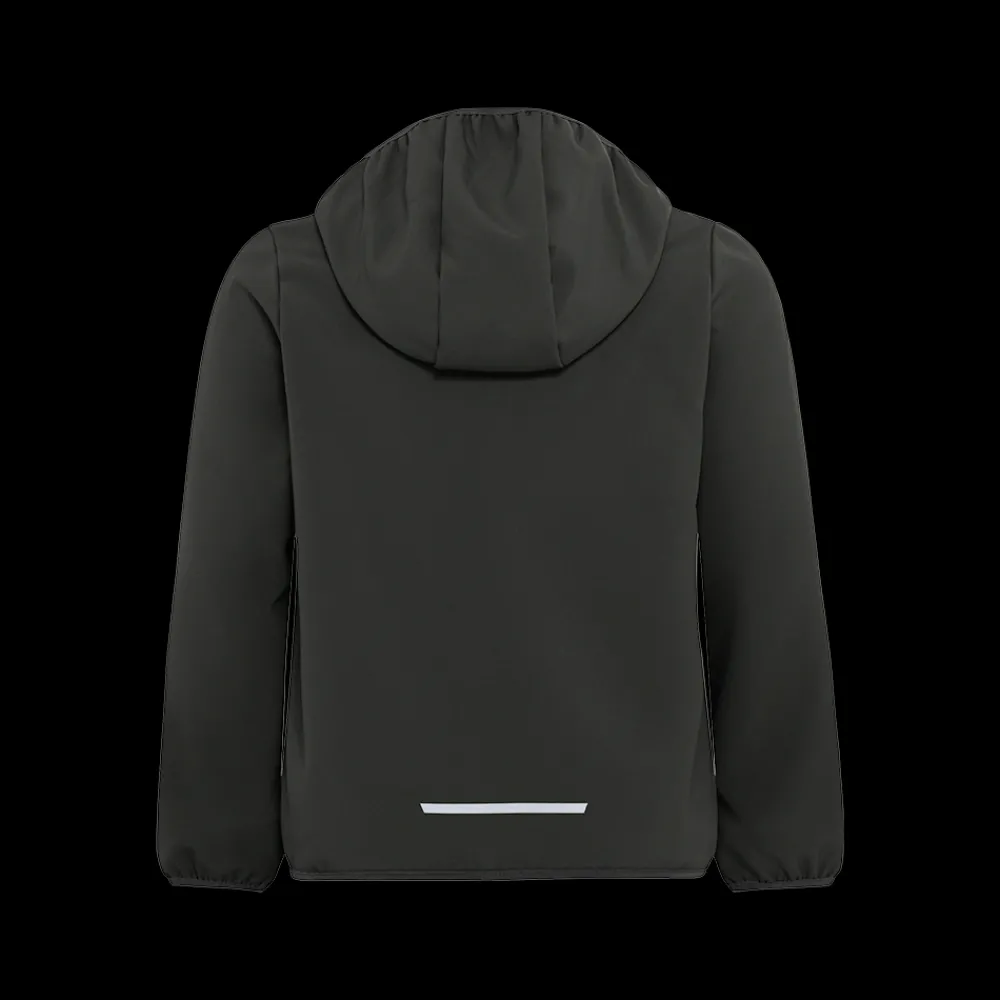 Online Jack Wolfskin Jr Fourwinds Jacket - Børne Softshell Jakke Sort