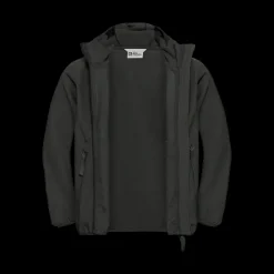 Online Jack Wolfskin Jr Fourwinds Jacket - Børne Softshell Jakke Sort